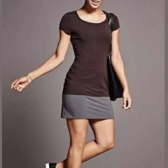 Athleta Dresses & Skirts - Athleta Ella Body Con Color Block Tee Shirt Dress